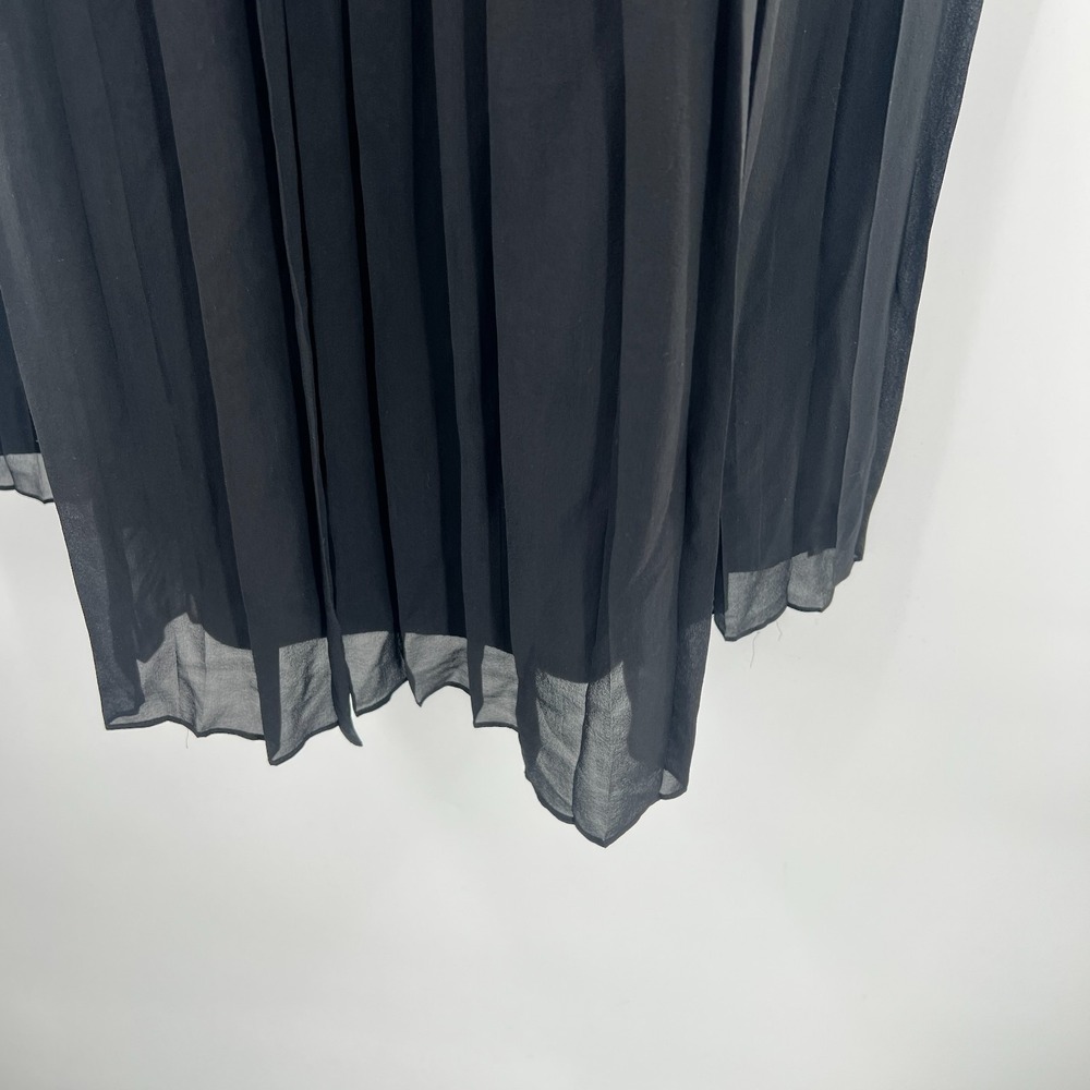 Lilly Pulitzer Jillie black cold pleated silk strapless cocktail dress retro 4 - Picture 11 of 11